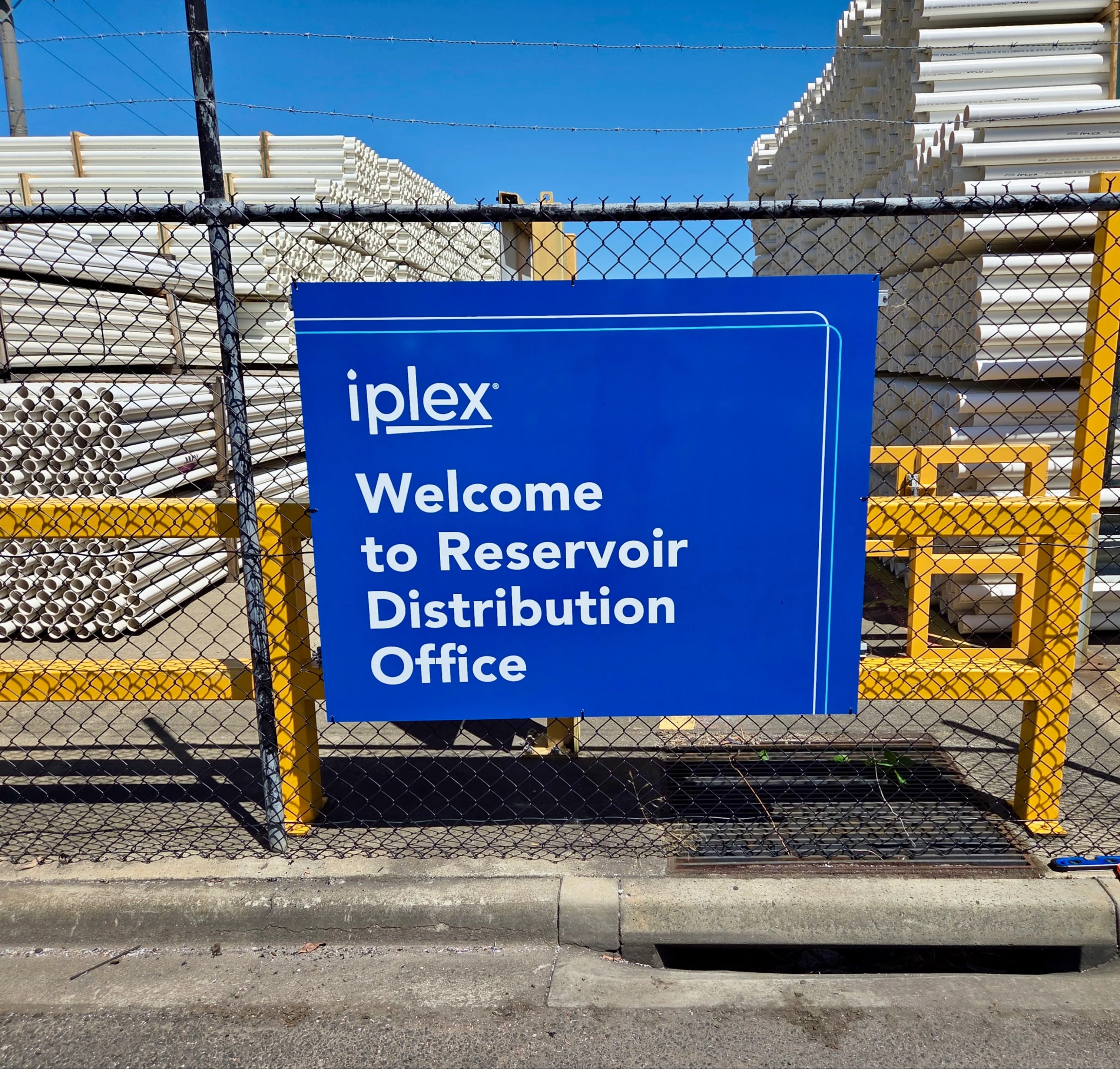 Building Signage - Iplex Australia - Reservoir VIC.
