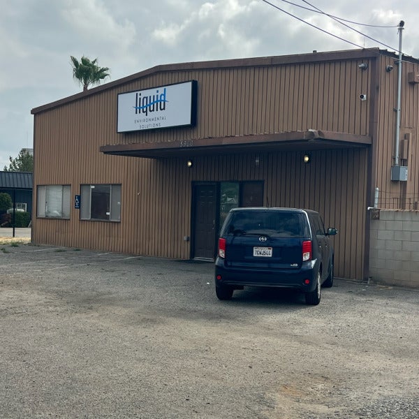 Modernized LED Lightbox Sign for Liquid Environmental Solutions in Riverside, CA