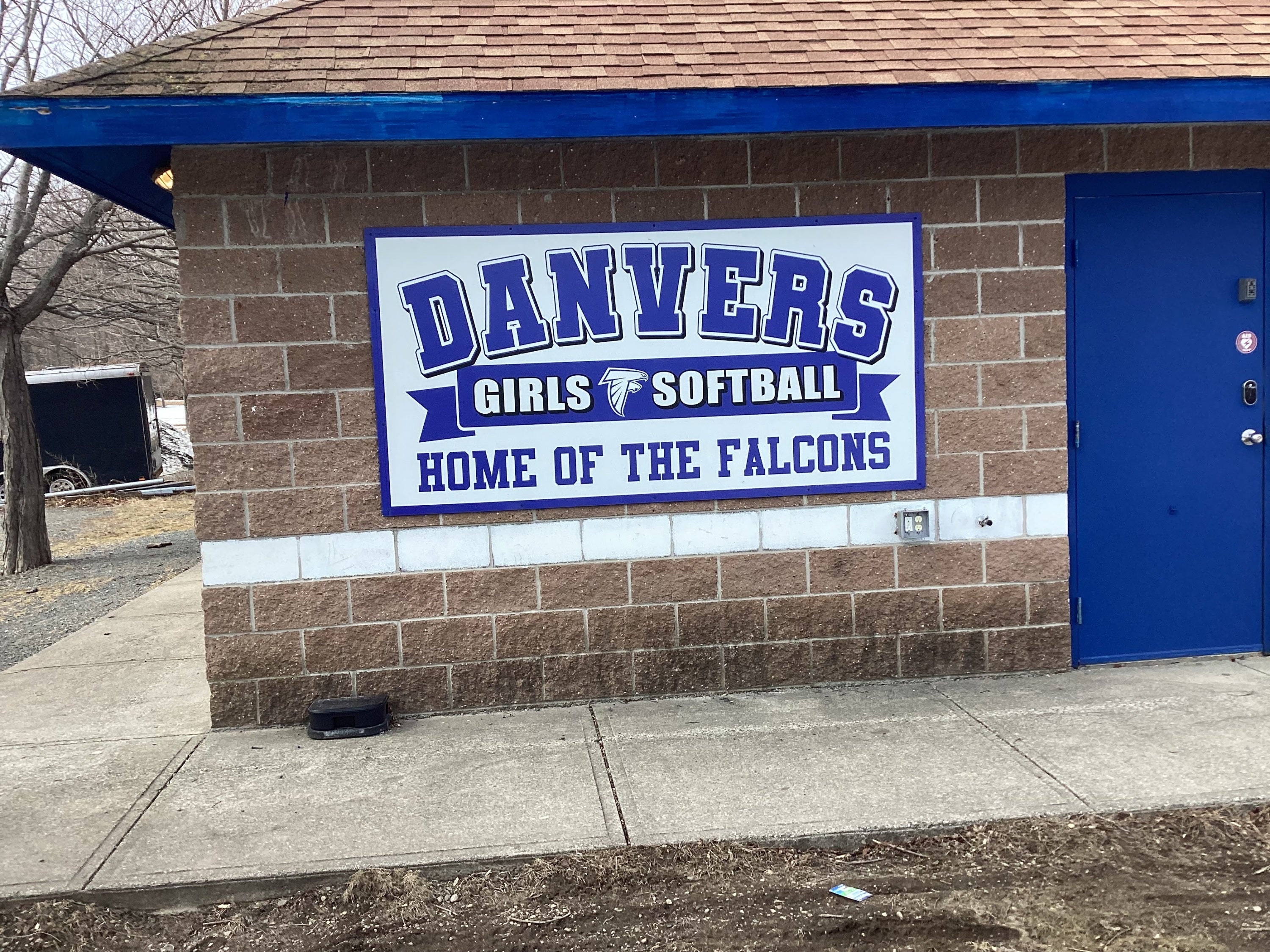 Custom Softball Field Signage for Danvers Girls Softball