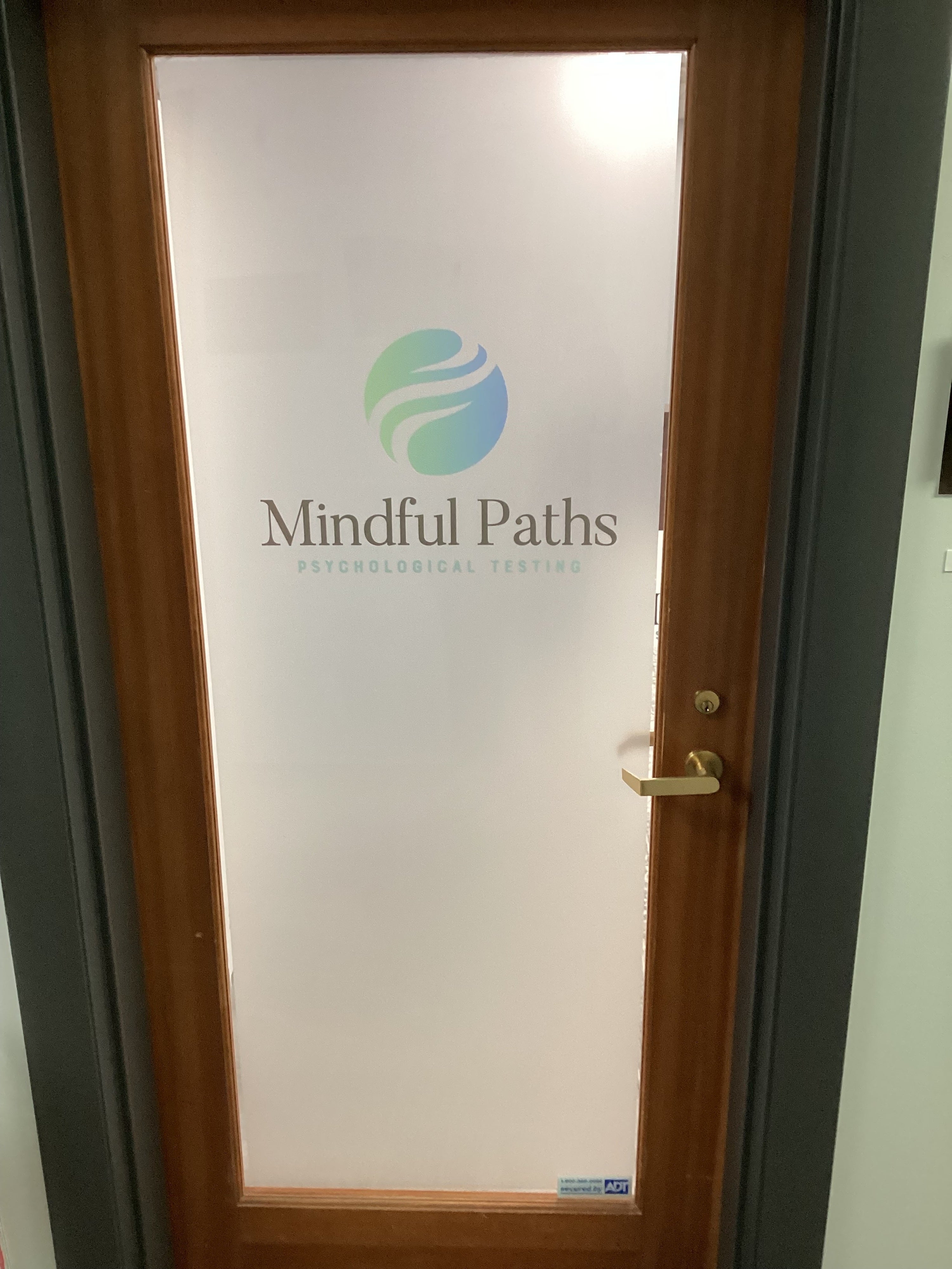 Frosted Glass Vinyl Signs in Danvers MA | North Shore Boston Office Door Graphics