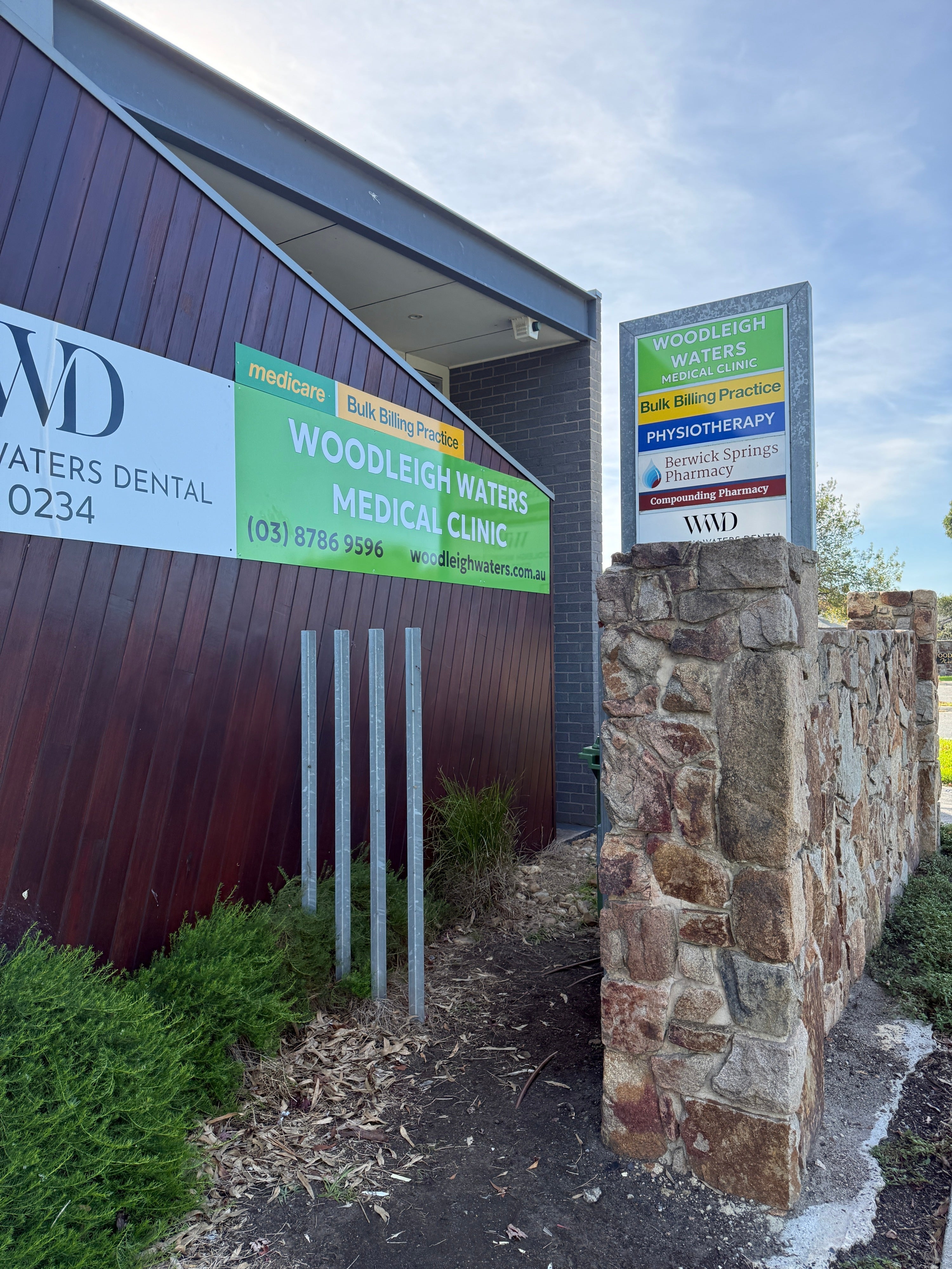 ACM Sign & Pylon Sign Update for Woodleigh Waters Medical Centre in Berwick