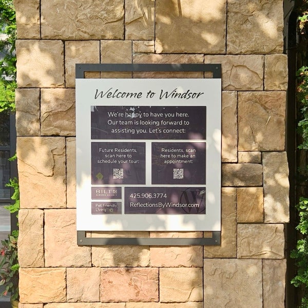 Welcome Signage for Apartments: How Signarama Redmond Helped Windsor Elevate Their Residential Community Branding