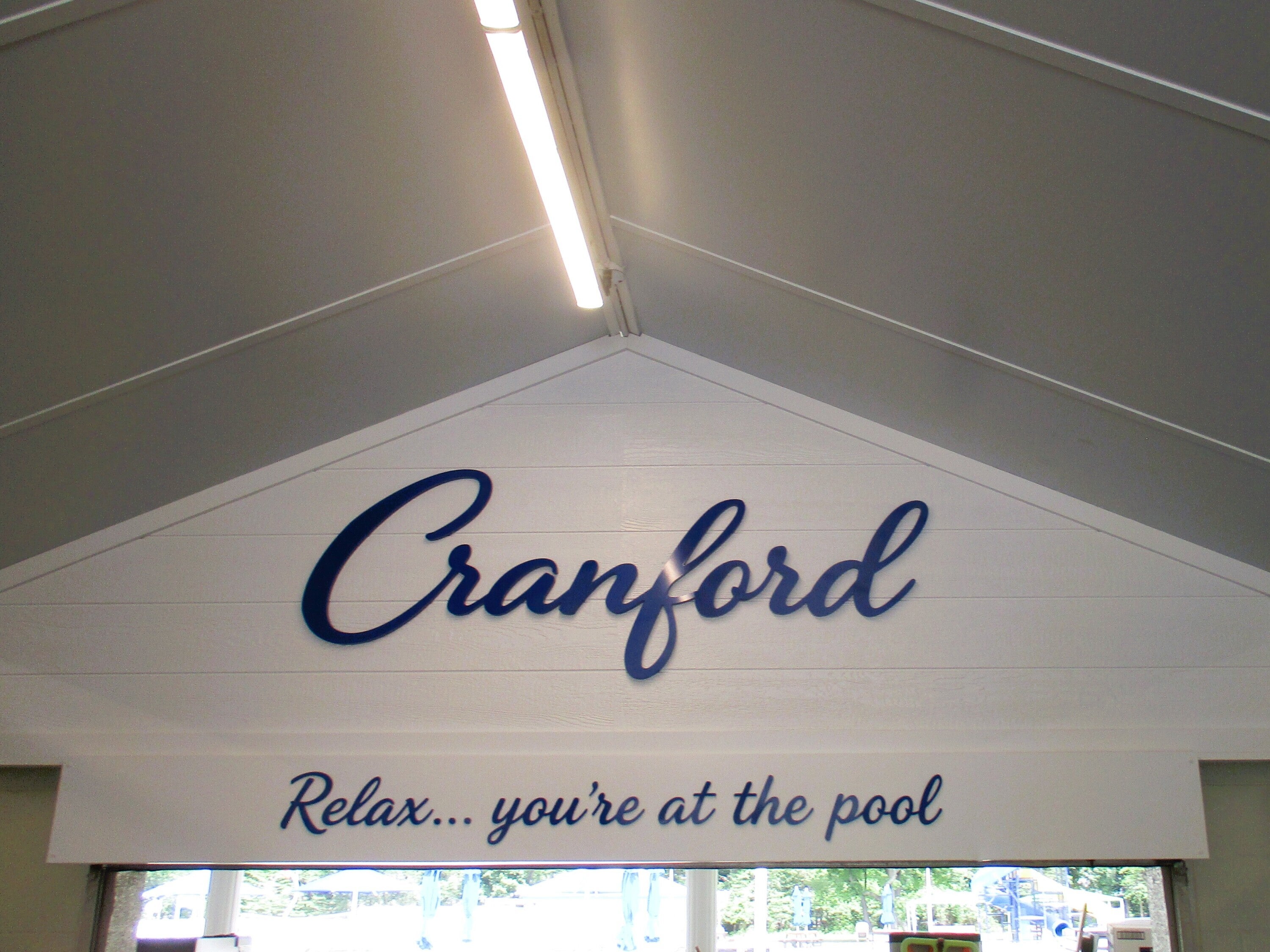 Signs Send a Relaxing Summer Message
