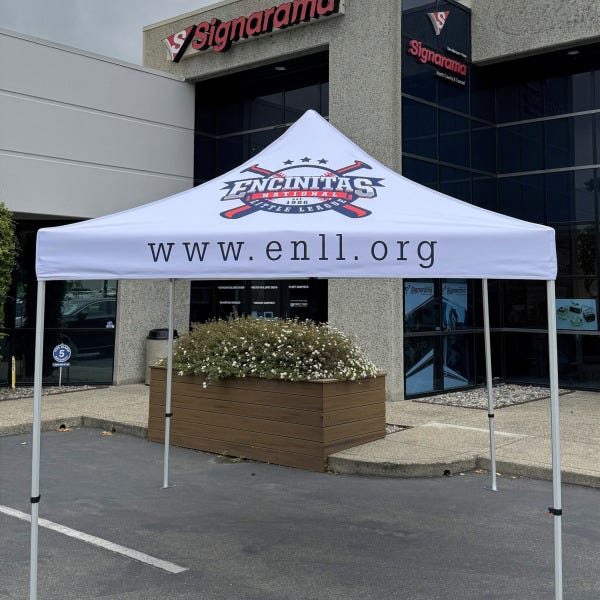 Encinitas Little League shade canopy 10ft x 10ft