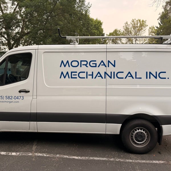 Custom Vehicle Graphics Takes Morgan Mechanical On the Road - Kirkland, WA