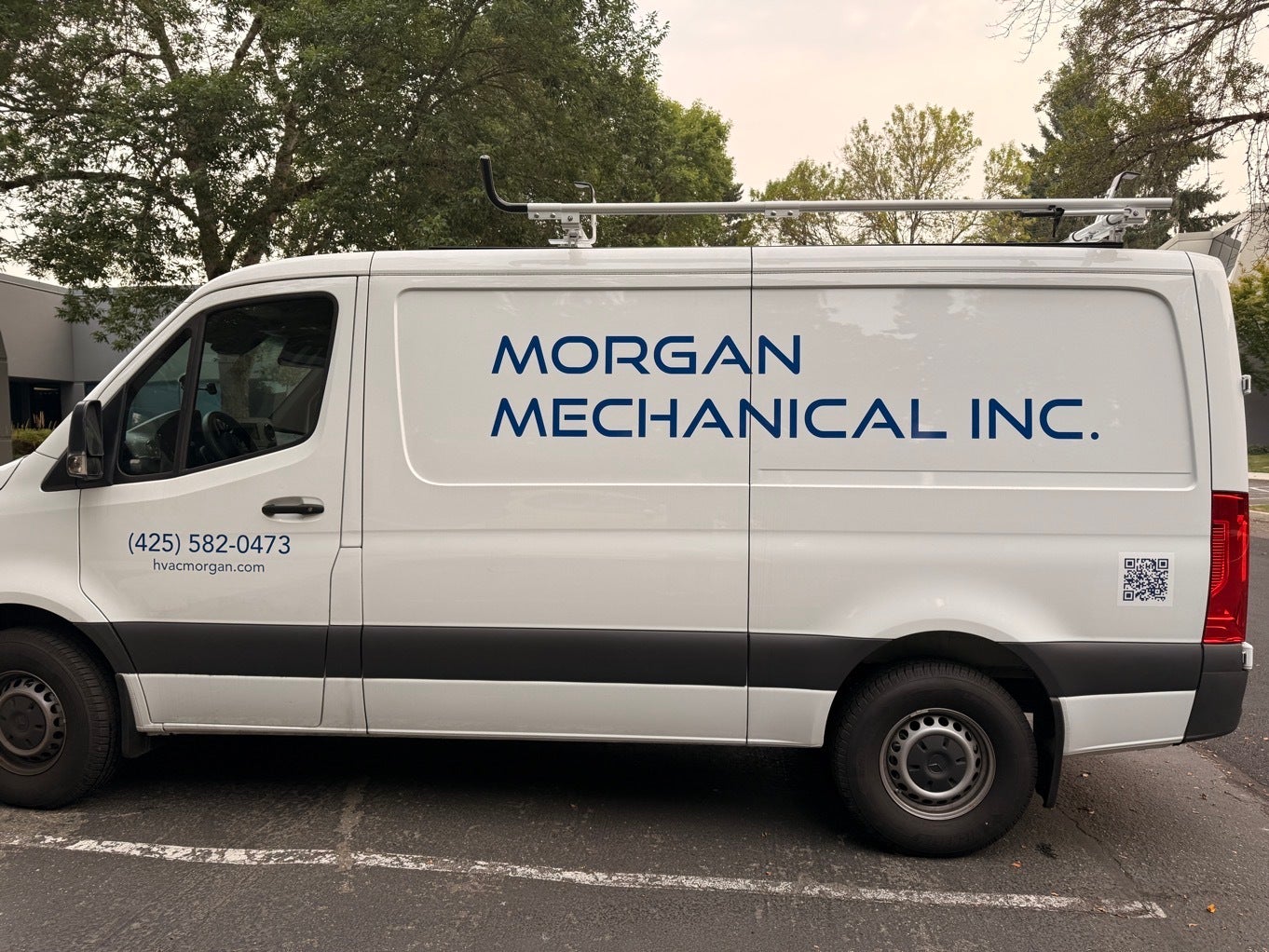 Custom Vehicle Graphics Takes Morgan Mechanical On the Road - Kirkland, WA