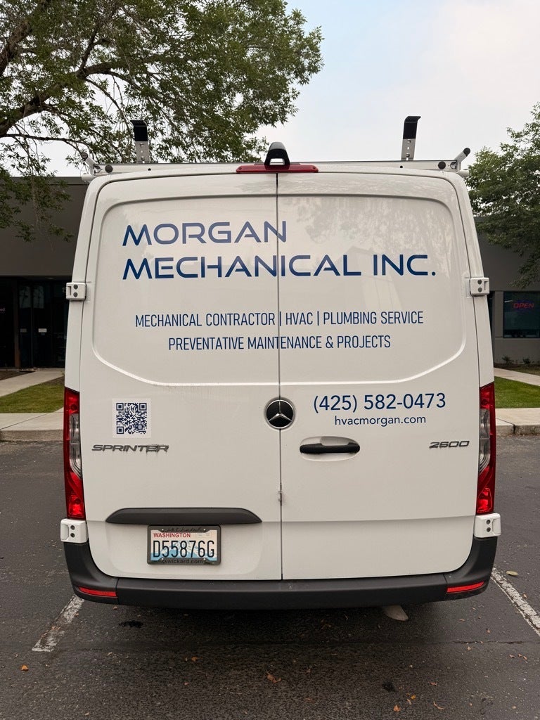 Custom Vehicle Graphics Takes Morgan Mechanical On the Road - Kirkland, WA
