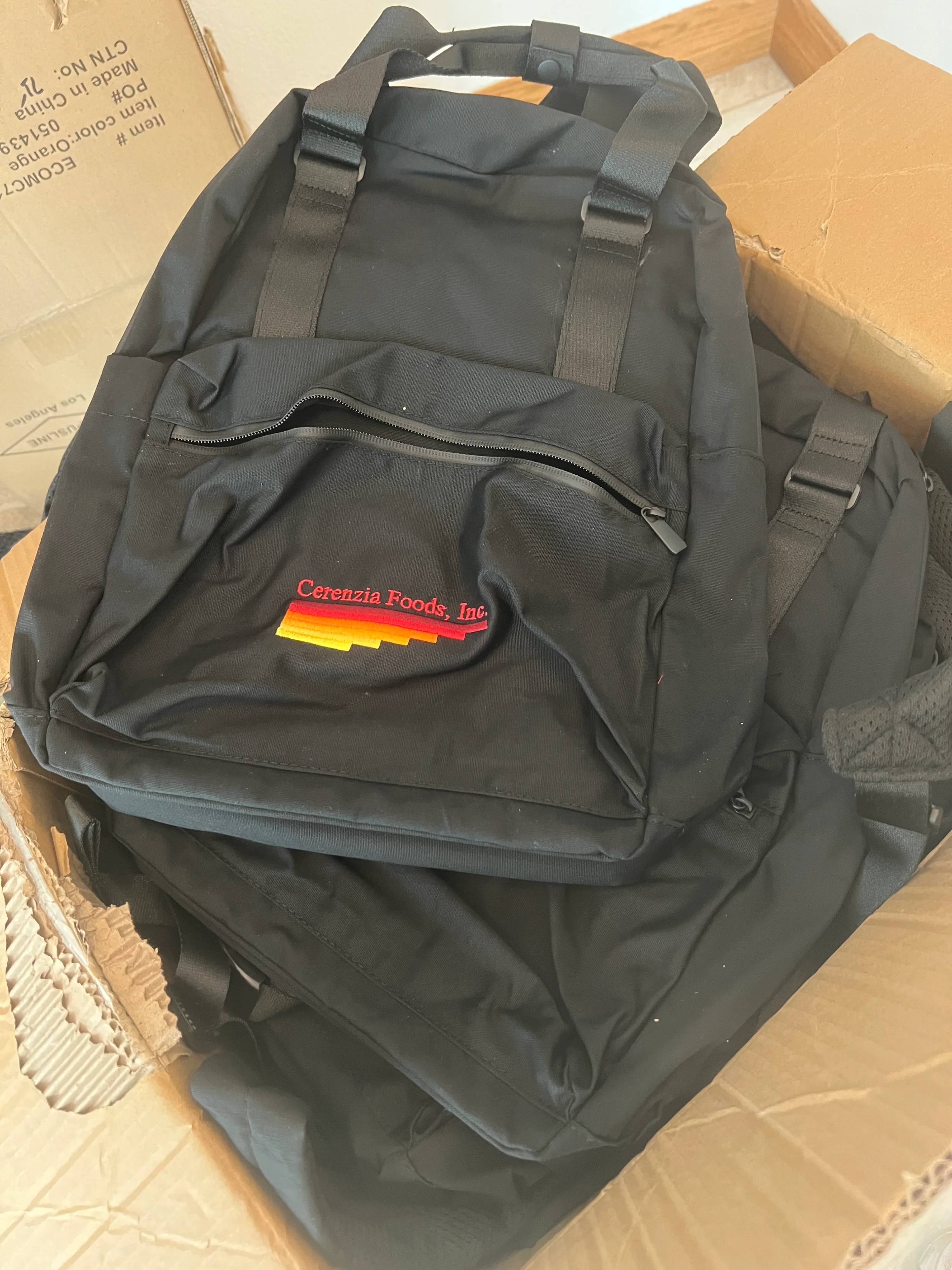 Premium Trade Show Giveaways for Cerenzia Food, Inc.