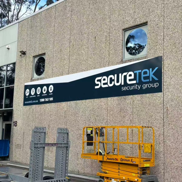 Commercial Building Signage & One Way Vision Window Graphics Installation | Signarama Chatswood