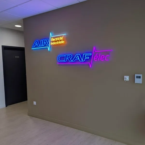 Enseignes néon Led