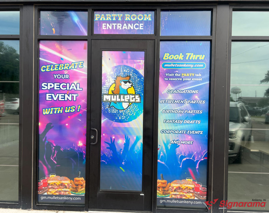 Storefront Branding with Perforated Vinyl