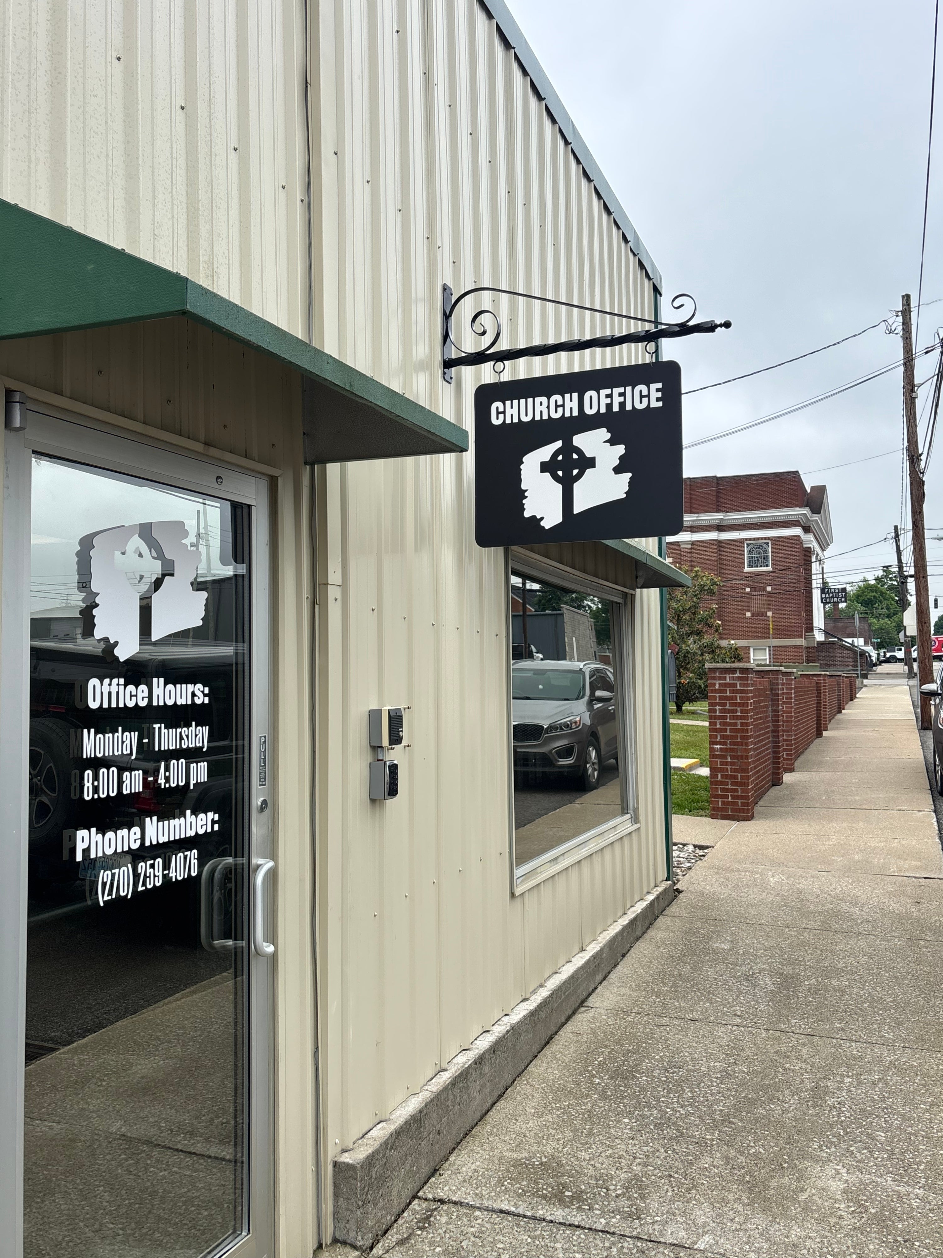 First Baptist Church Leitchfield Signage Project: Custom Interior, Exterior & Wayfinding Signs by Signarama Elizabethtown