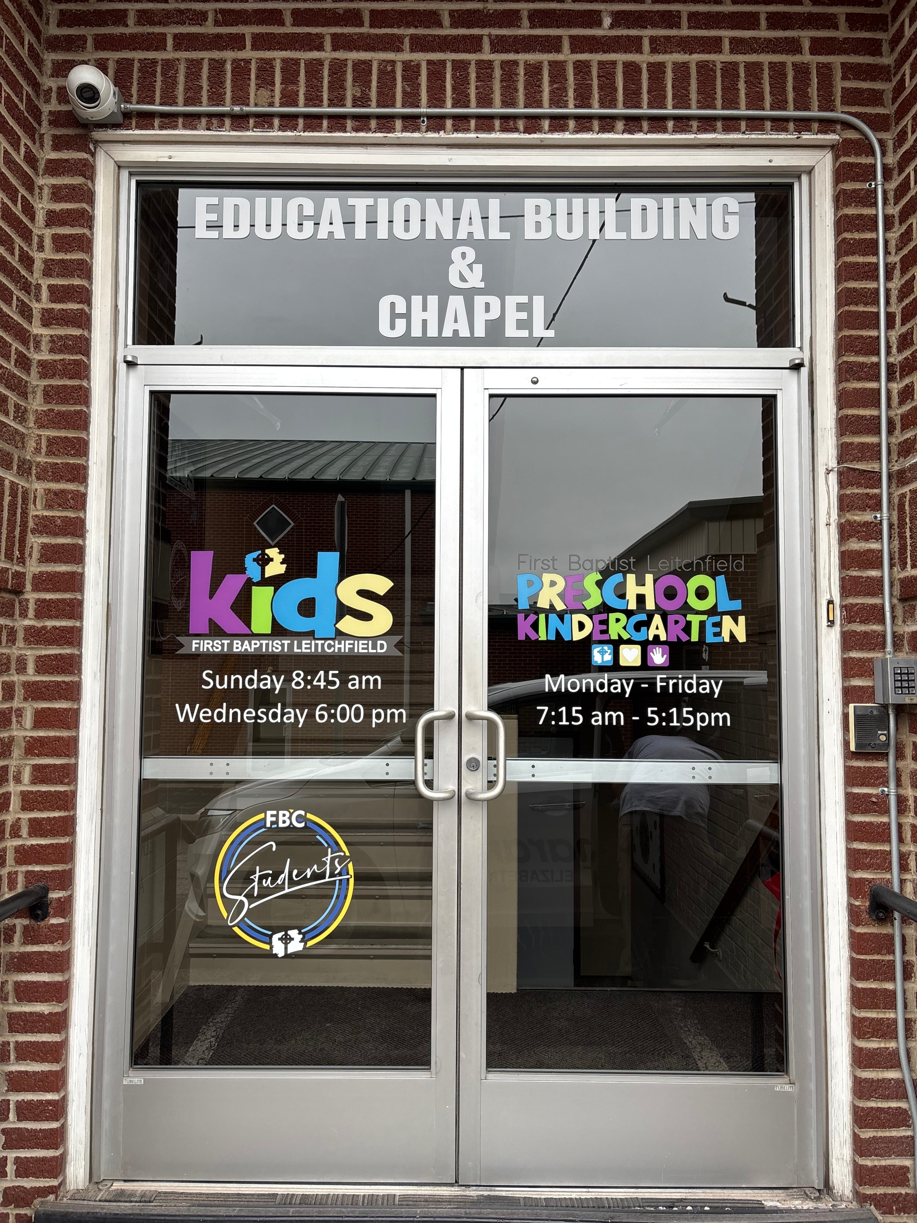 First Baptist Church Leitchfield Signage Project: Custom Interior, Exterior & Wayfinding Signs by Signarama Elizabethtown
