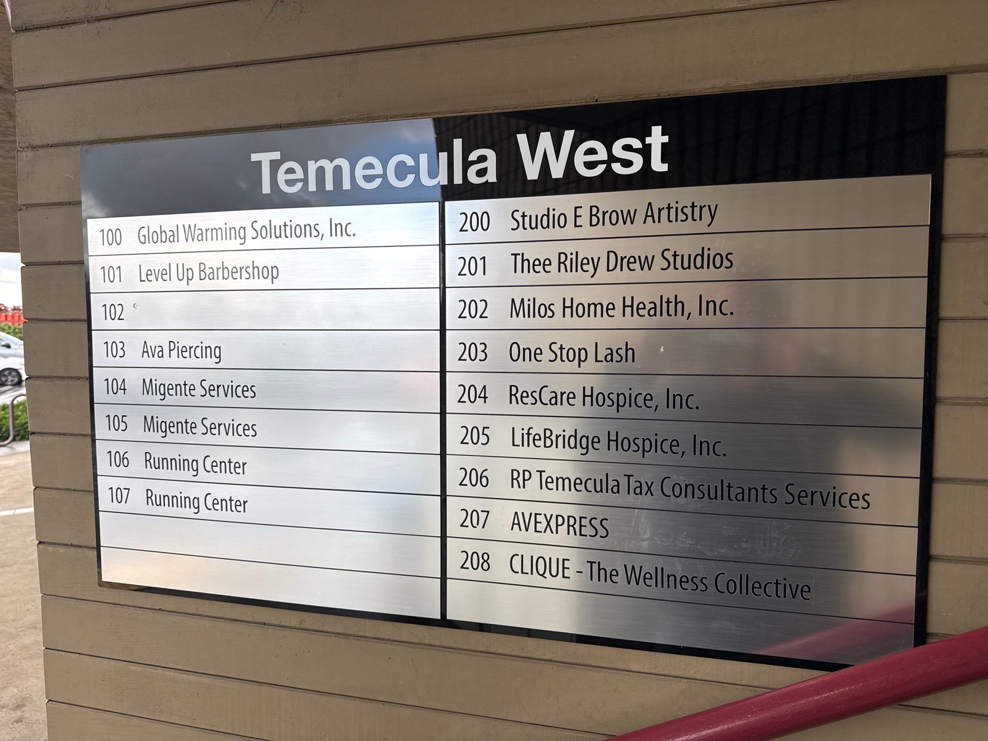 Building Directory Signs for Brookfield Multi-Tenant Offices and Medical Buildings
