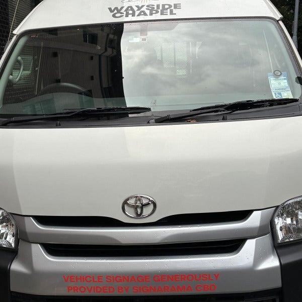 Vehicle Wrap for Wayside Church
