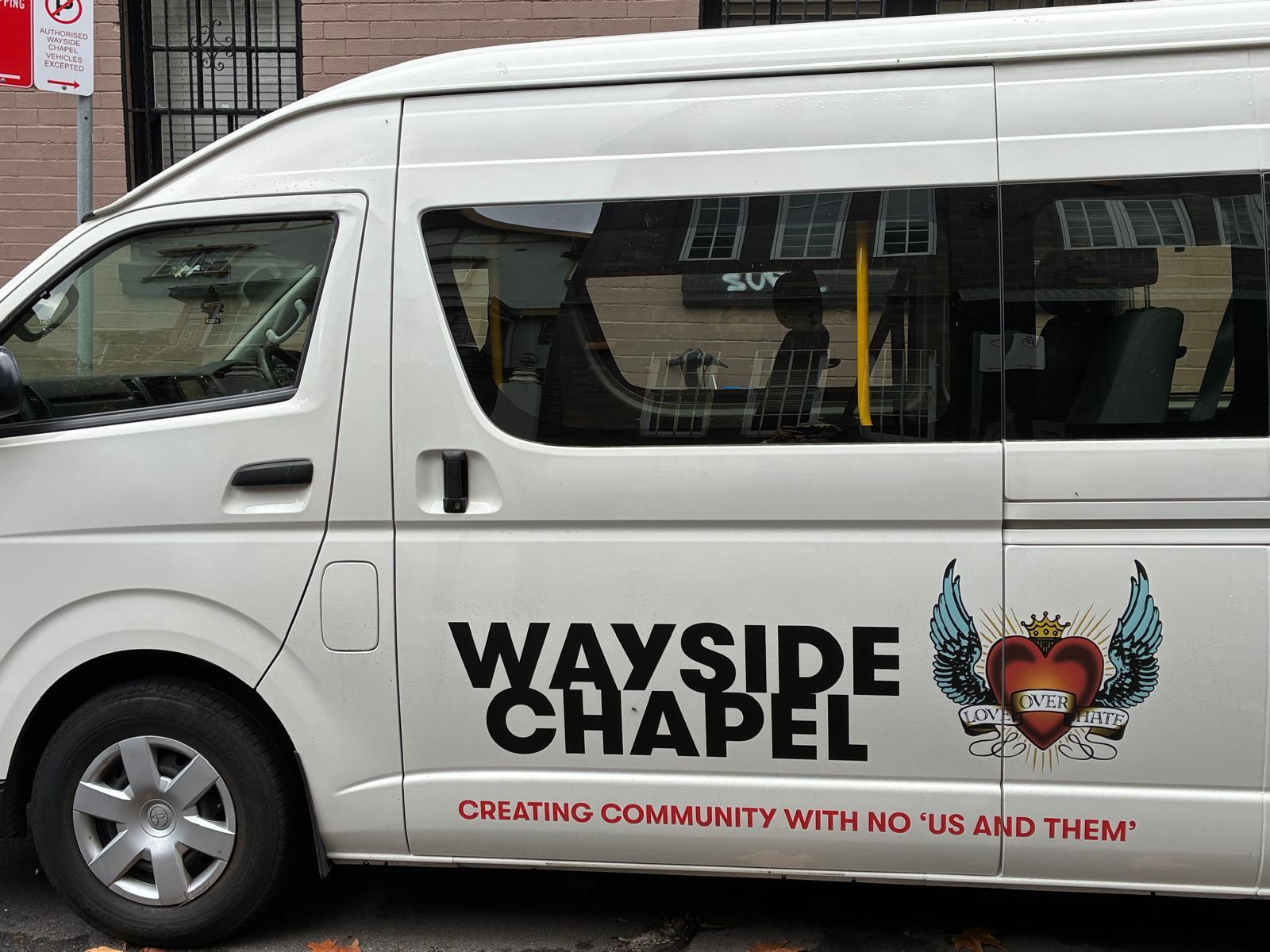 Vehicle Wrap for Wayside Church