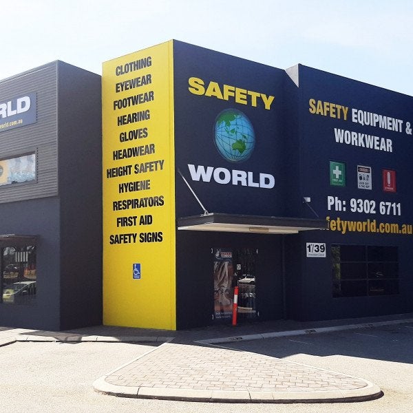 Safety World Building Signage