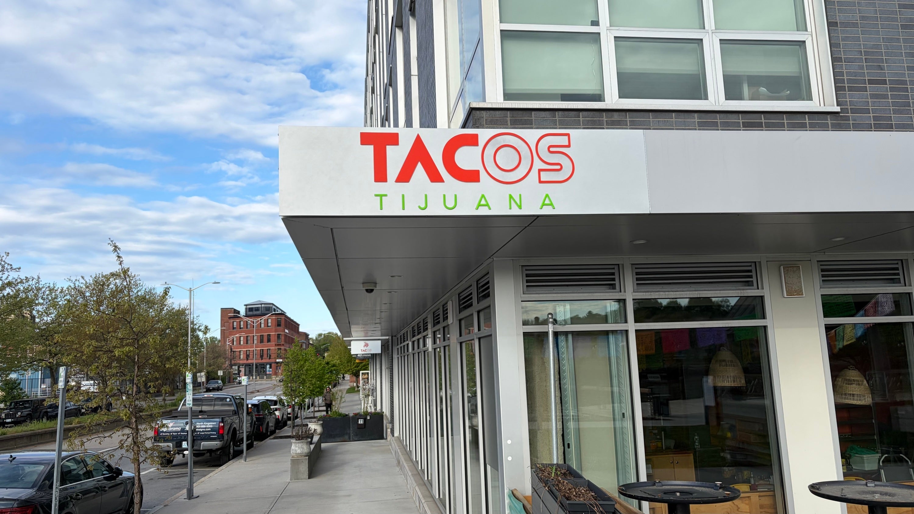 New Restaurant Signage Installation for Tacos Tijuana in Providence, RI