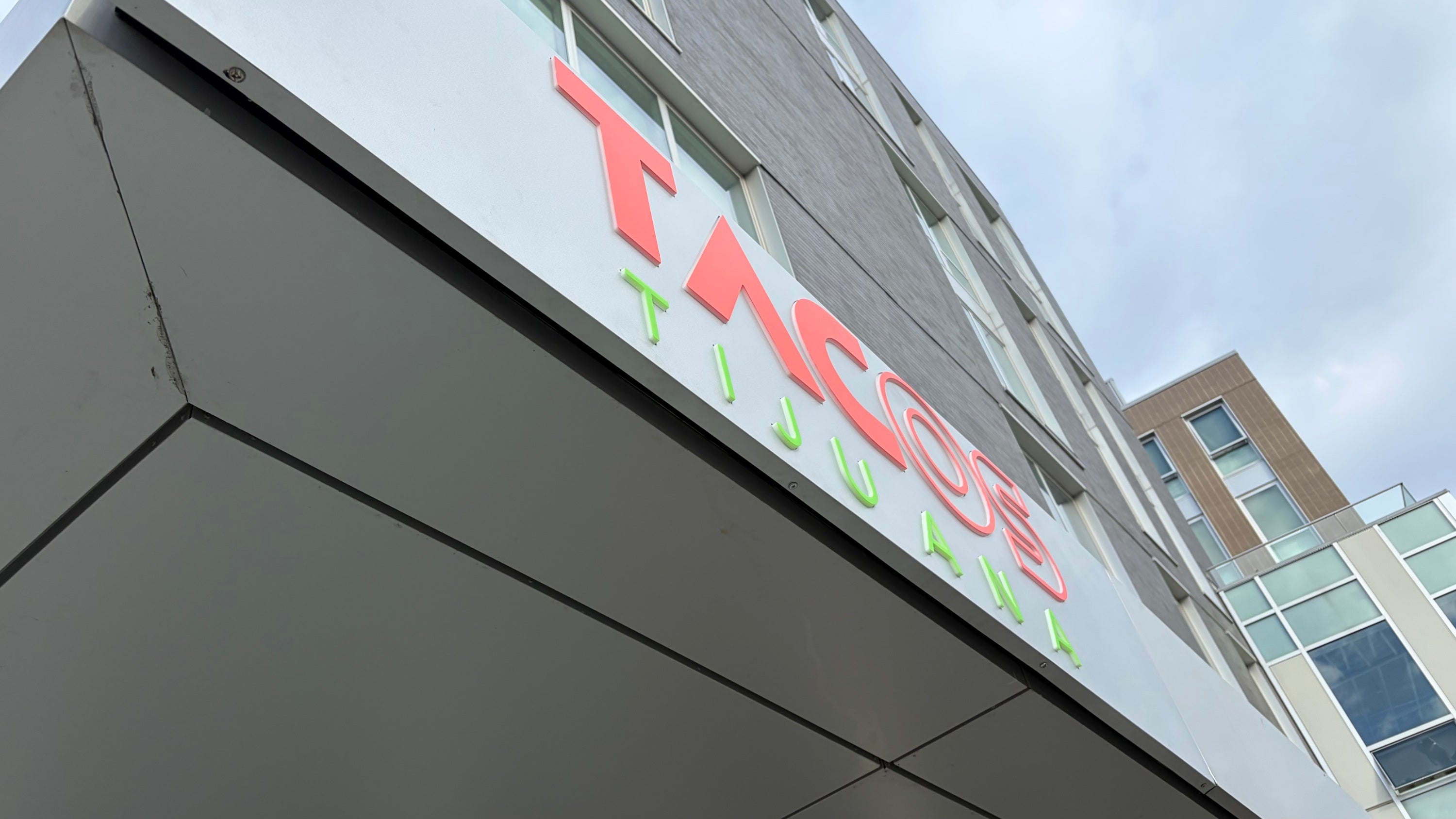 New Restaurant Signage Installation for Tacos Tijuana in Providence, RI