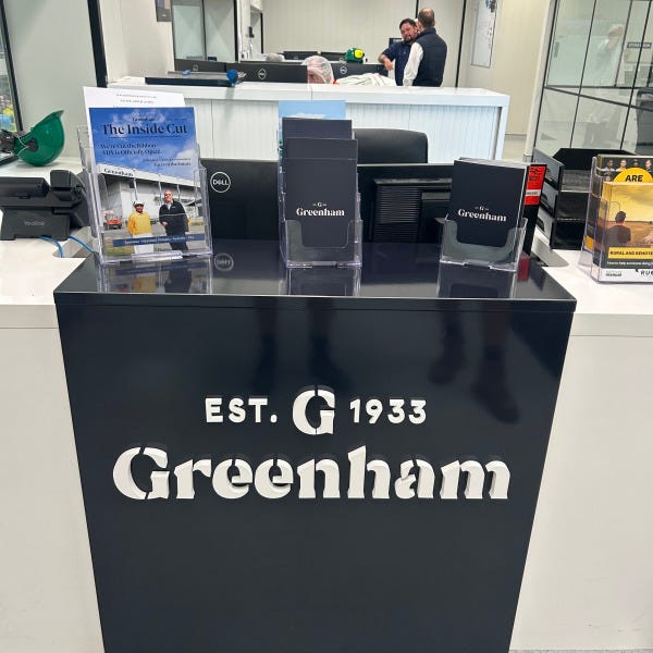 Greenham_Reception Desk_Echuca Moama Signarama
