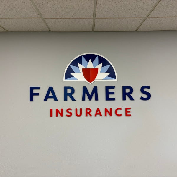 Helping a Farmers Insurance Agent Move Locations With Professional Sign Removal, Sign Installation, and a Stress-Free Relocation Process