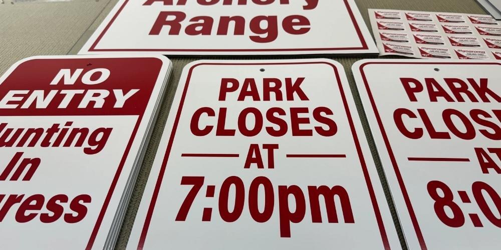 Custom Parking and Traffic Signs for Businesses, HOAs, Schools, and Facilities in Northern Westchester