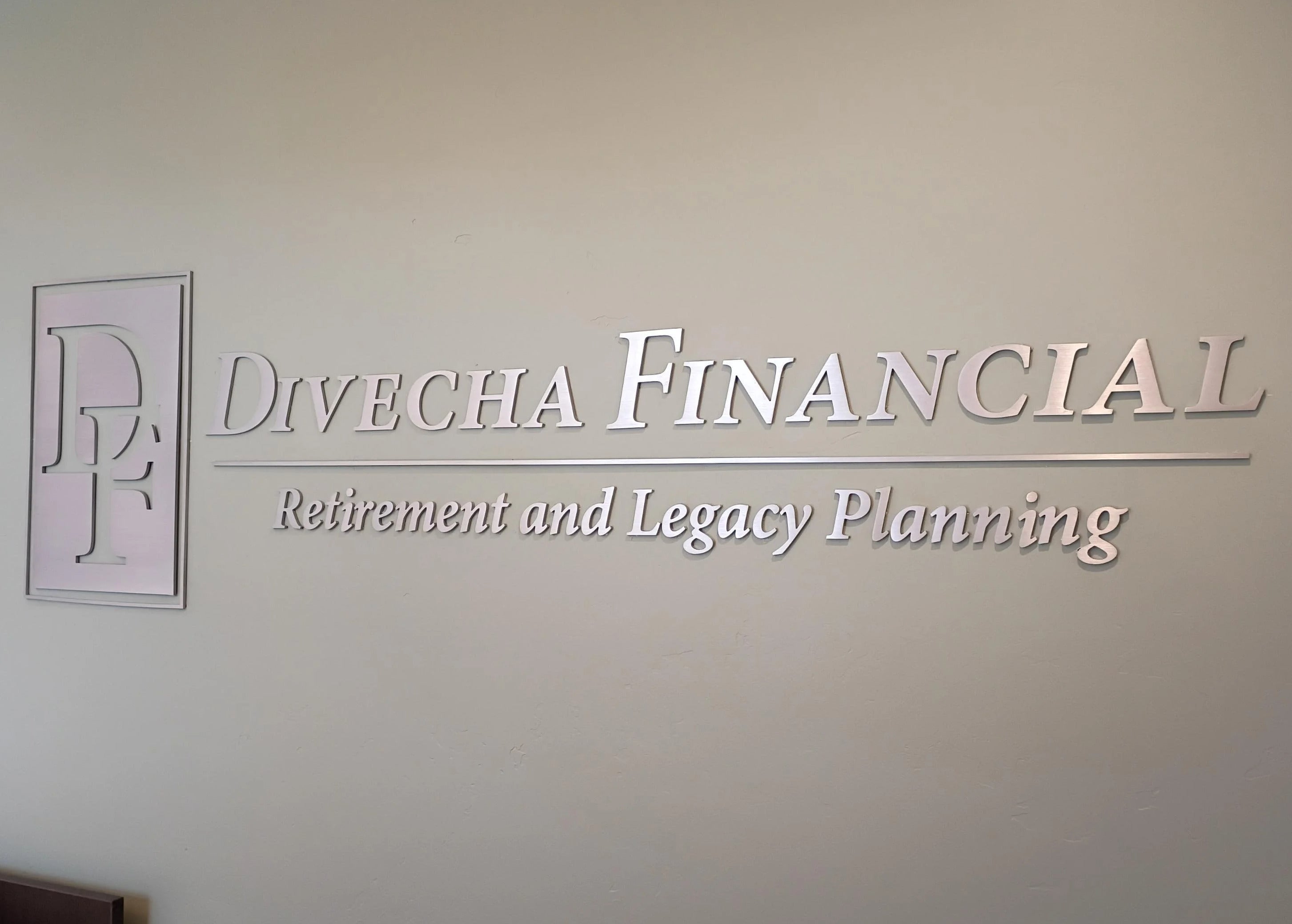 Custom Aluminum Signs for Lobbies and Reception Areas