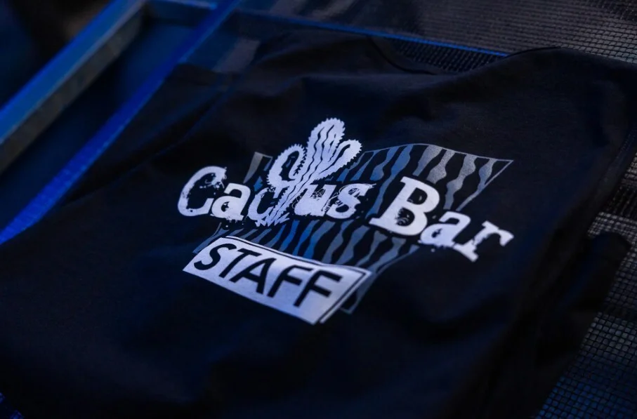 Custom Staff T-Shirt for Cactus Bar