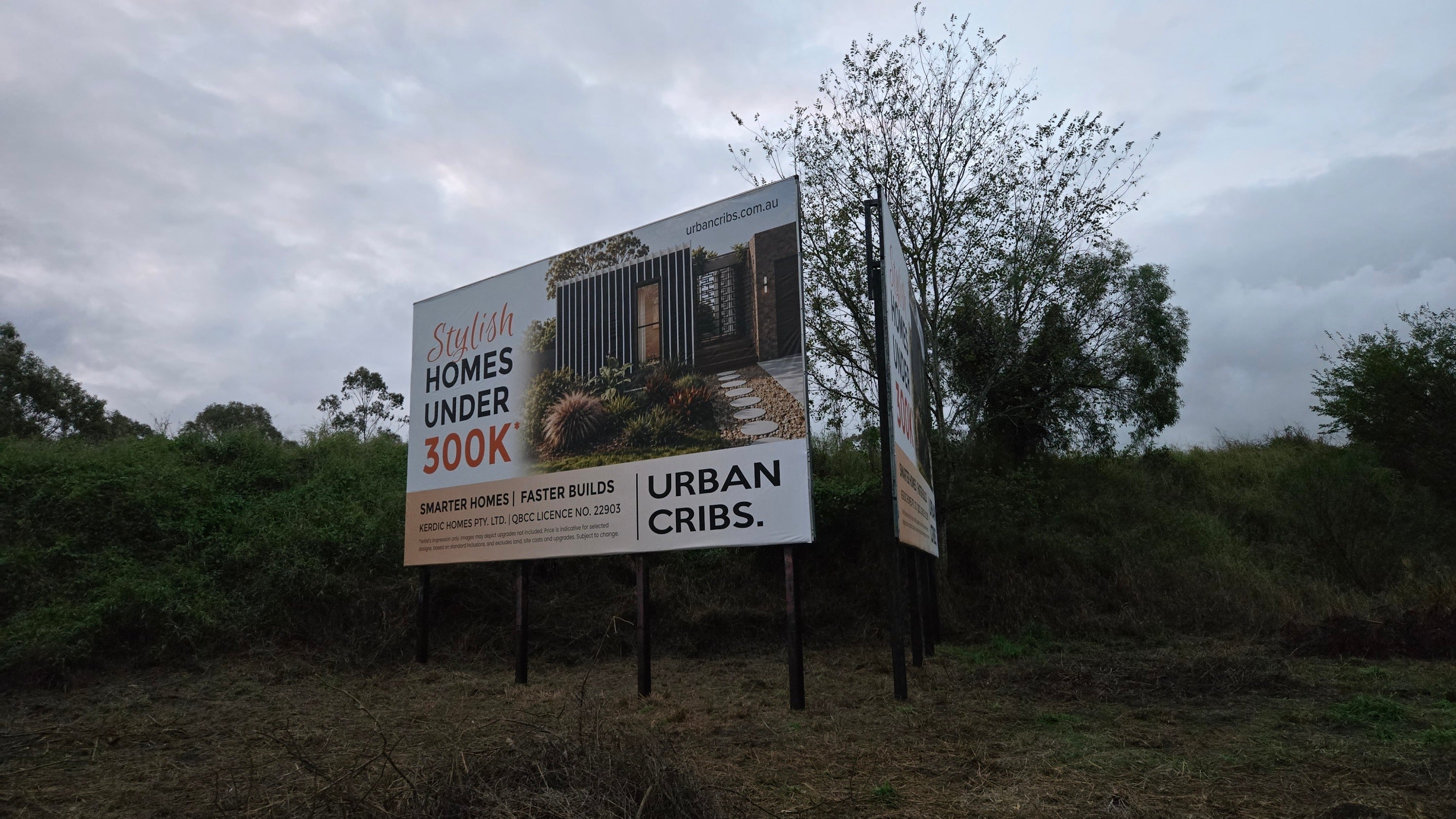 Billboard Double Sided Sailtrack Banner