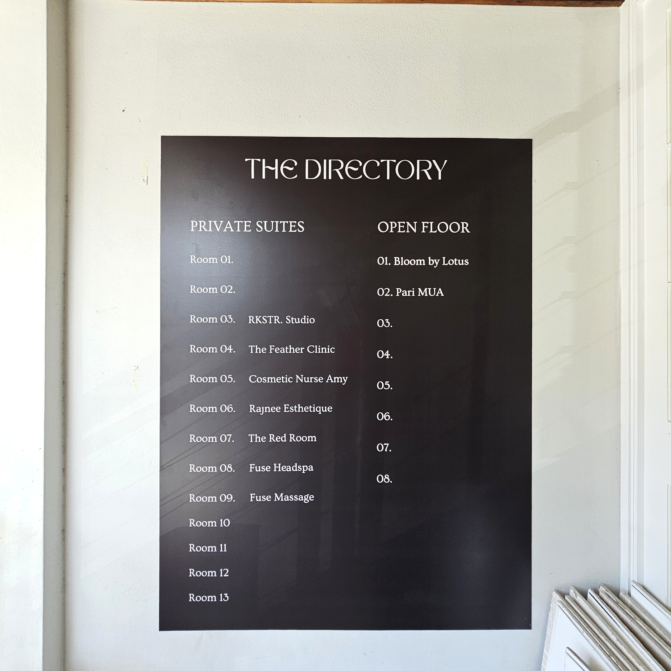3D Illuminated Signs, Lightboxes, Wall Graphics and ACP panels