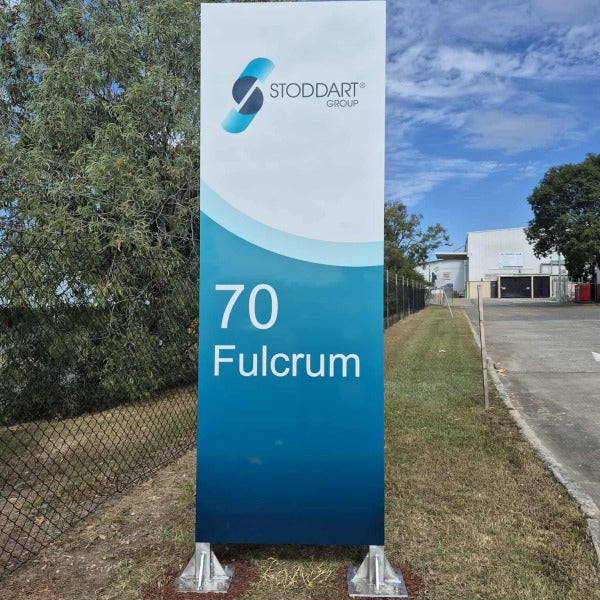 Stand Out in Brisbane's Industrial Corridors: Our Latest 3m Pylon Sign Project Signarama Brendale
