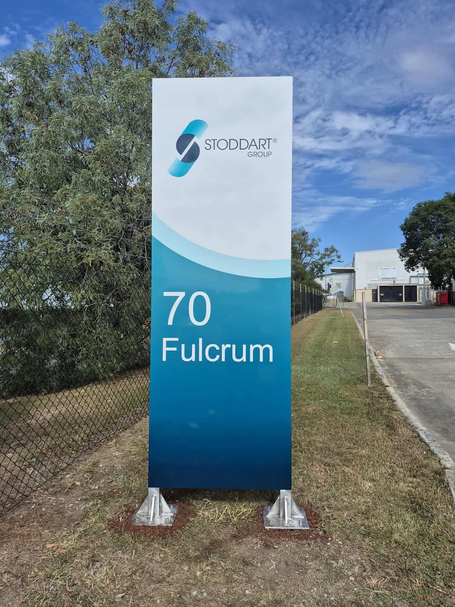 Stand Out in Brisbane's Industrial Corridors: Our Latest 3m Pylon Sign Project Signarama Brendale