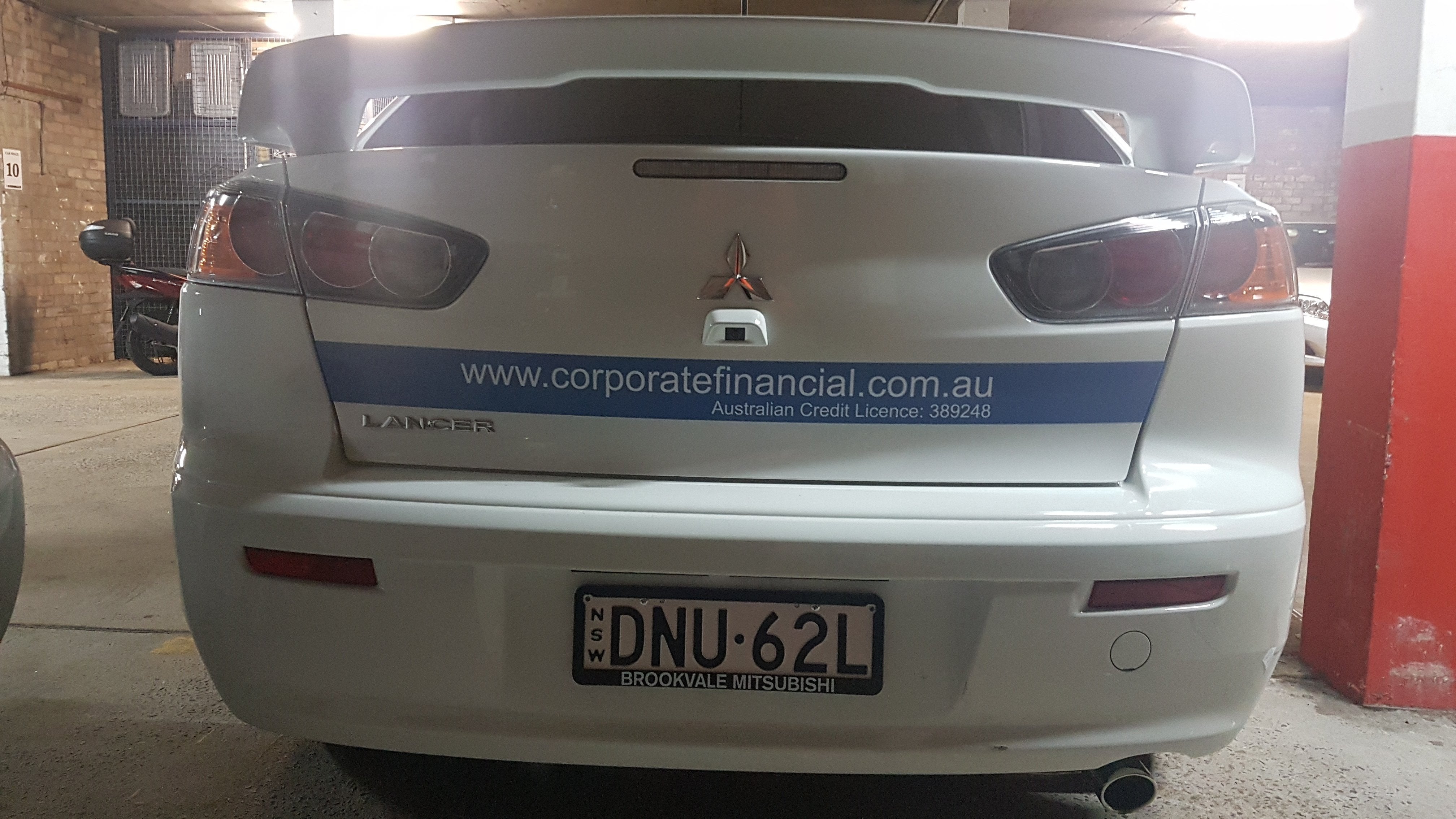 Corporate Financial - Car Decals
