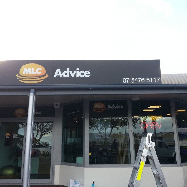 Shop front signage - MLC Advice
