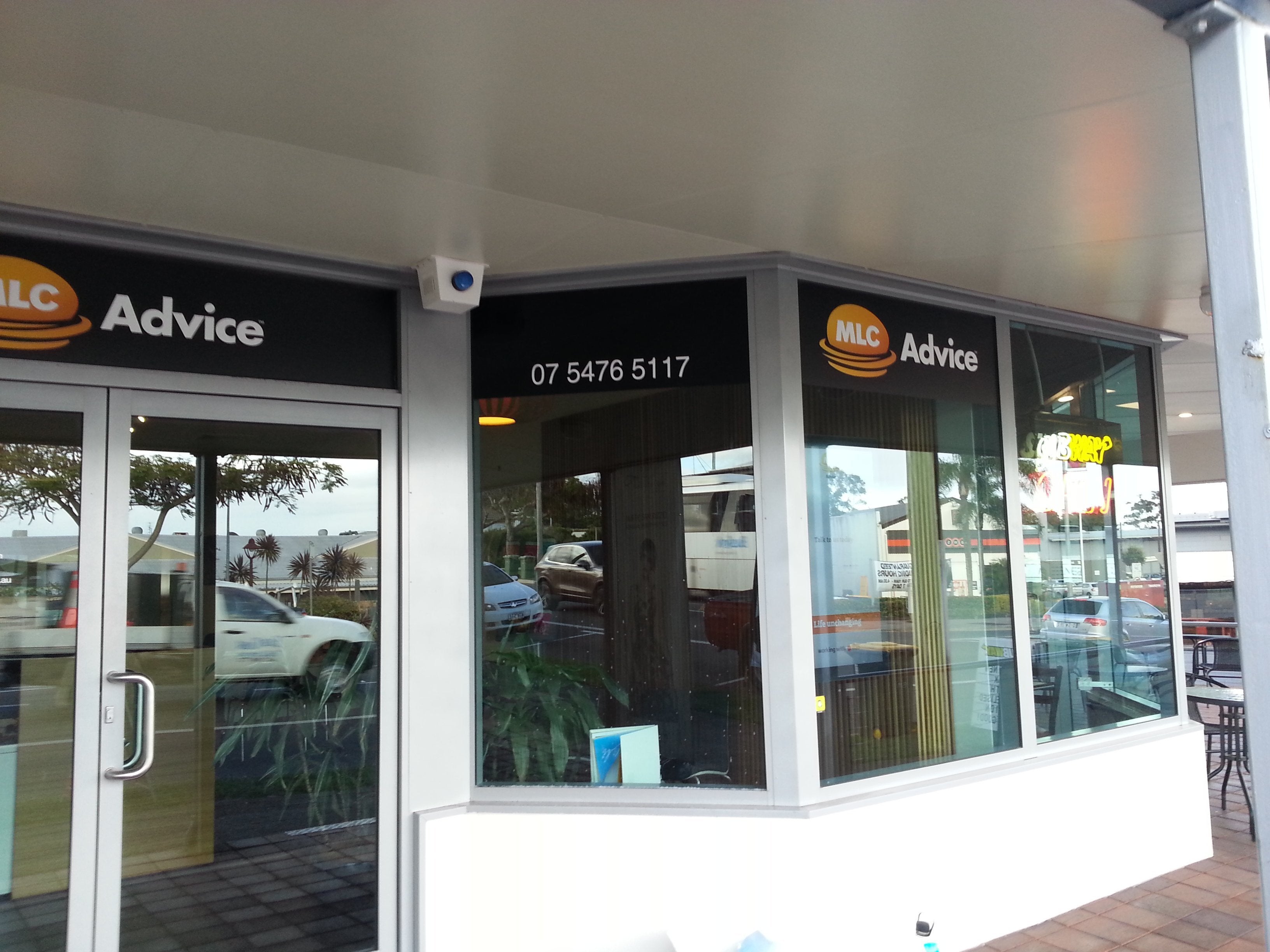 Shop front signage - MLC Advice