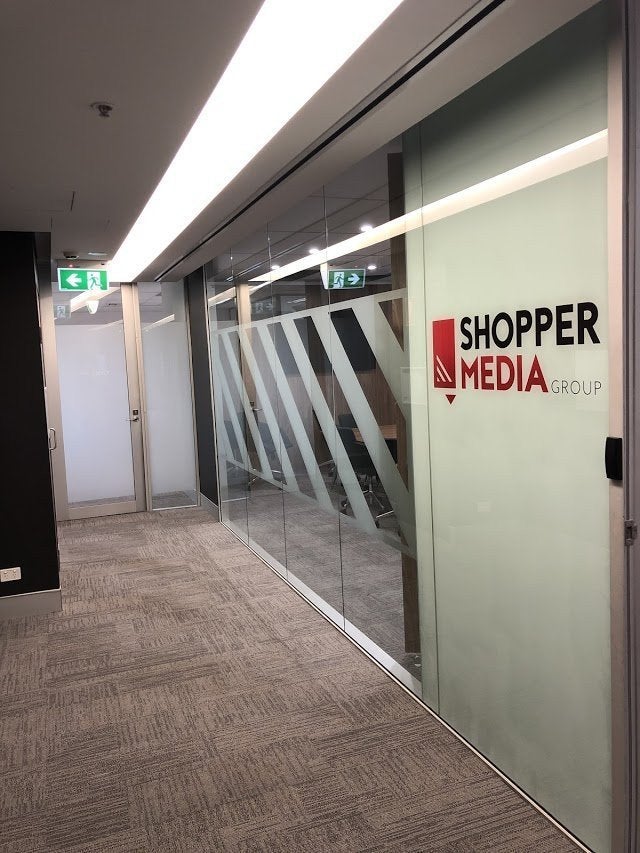 Shopper Media - Window Frosting