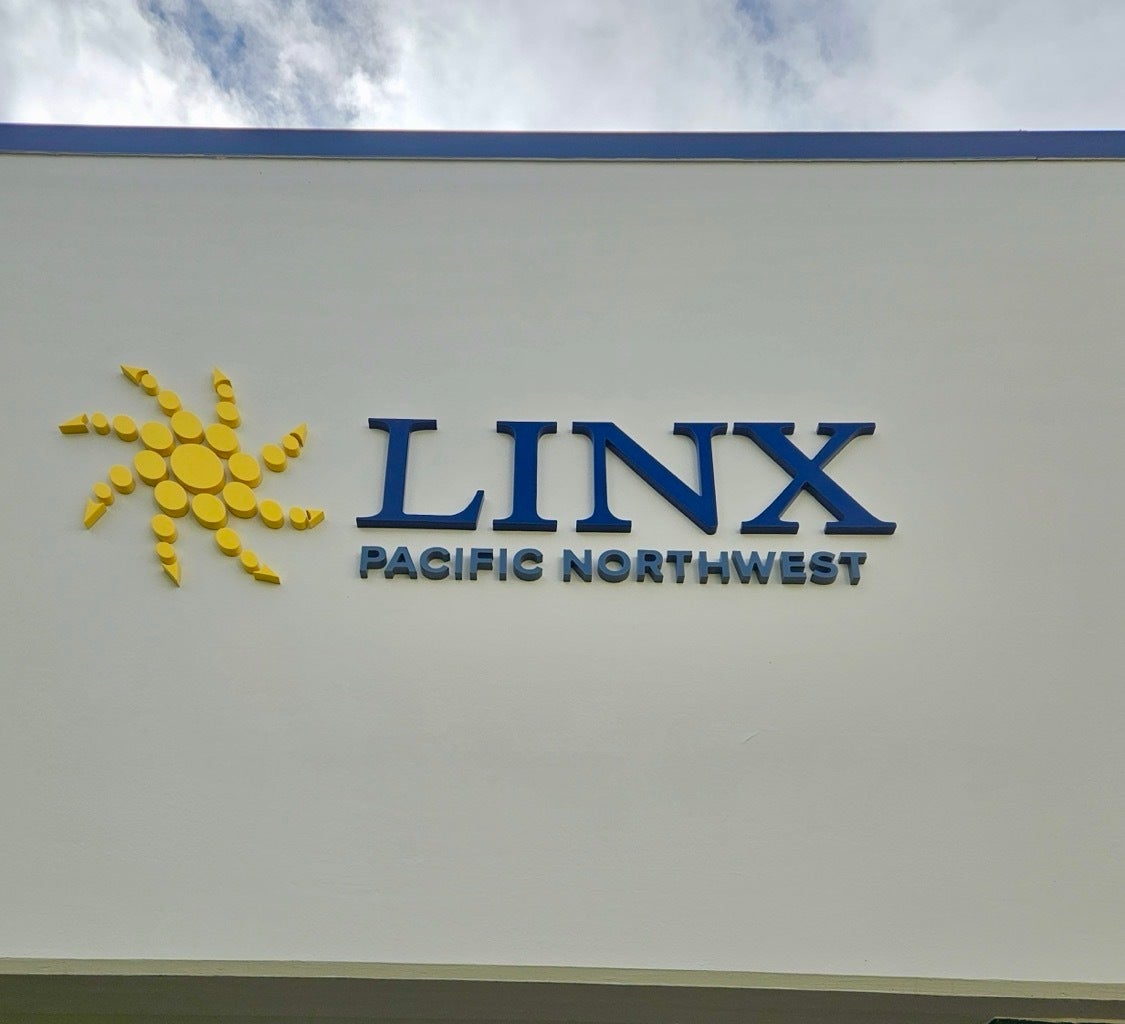 Custom Dimensional Letter Sign for LINX Pacific Northwest | Redmond, WA