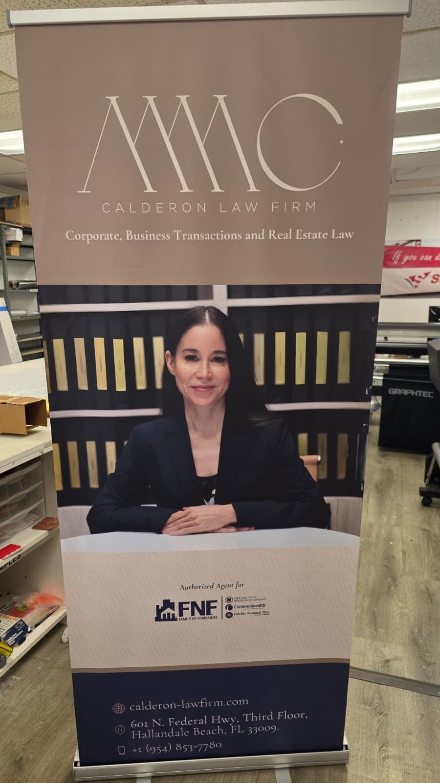 Professional Office Signage & Lobby Branding in Hallandale Beach, FL