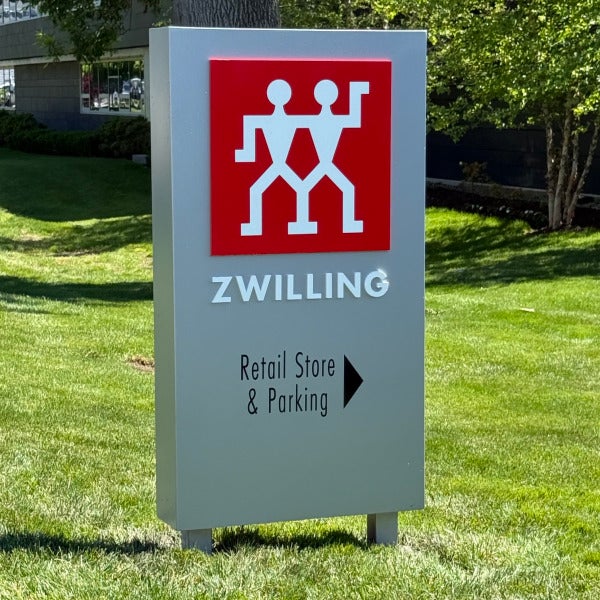 Monument Sign for Zwilling Henckels in Pleasantville, NY