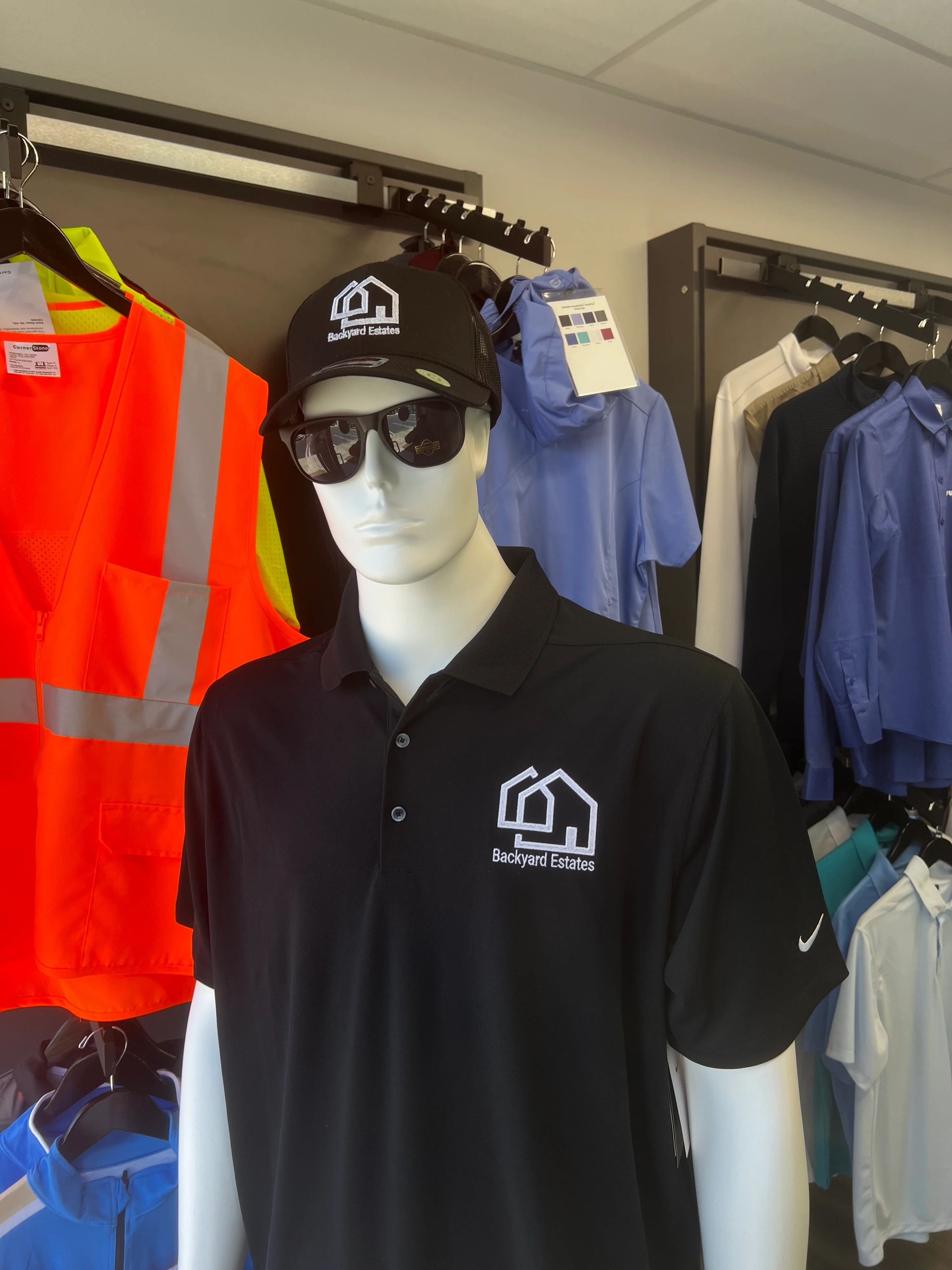 From Office to Job Site: Custom Team Apparel for Backyard Estates