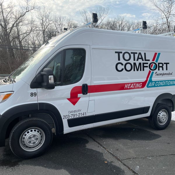 Total Comfort Vehicle Lettering