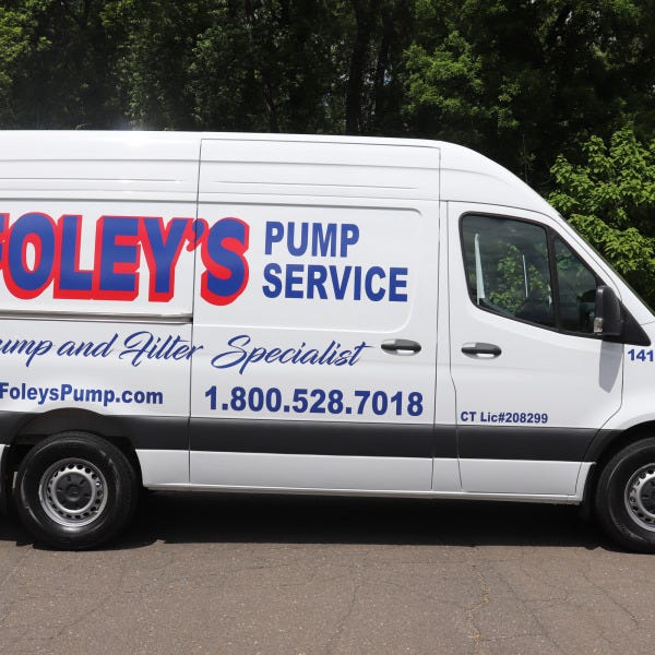 Foley's Pump Service Sprinter Van Vehicle Graphics
