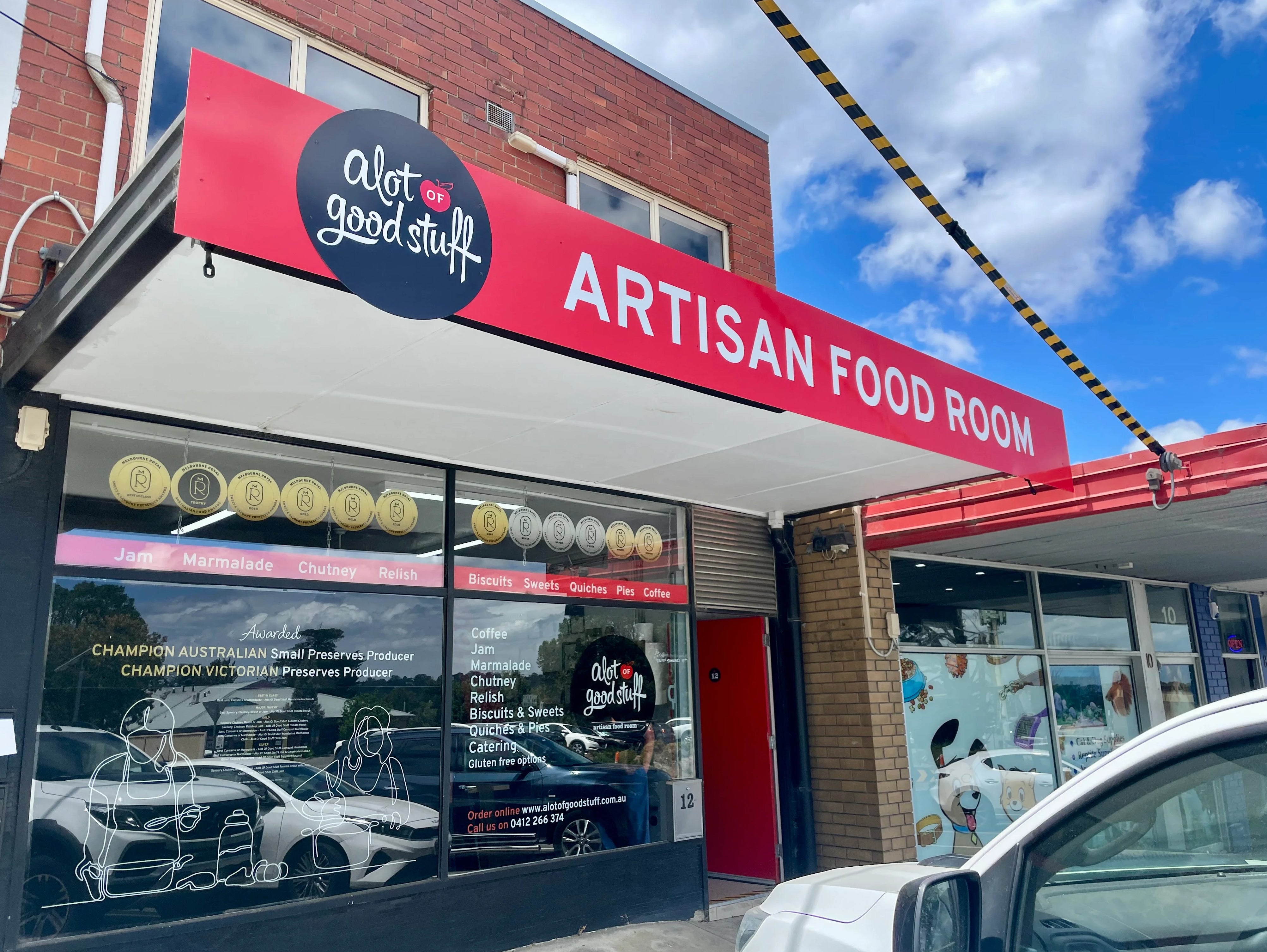 Shop Signage Upgrade - A Lot of Good Stuff - Bulleen VIC.