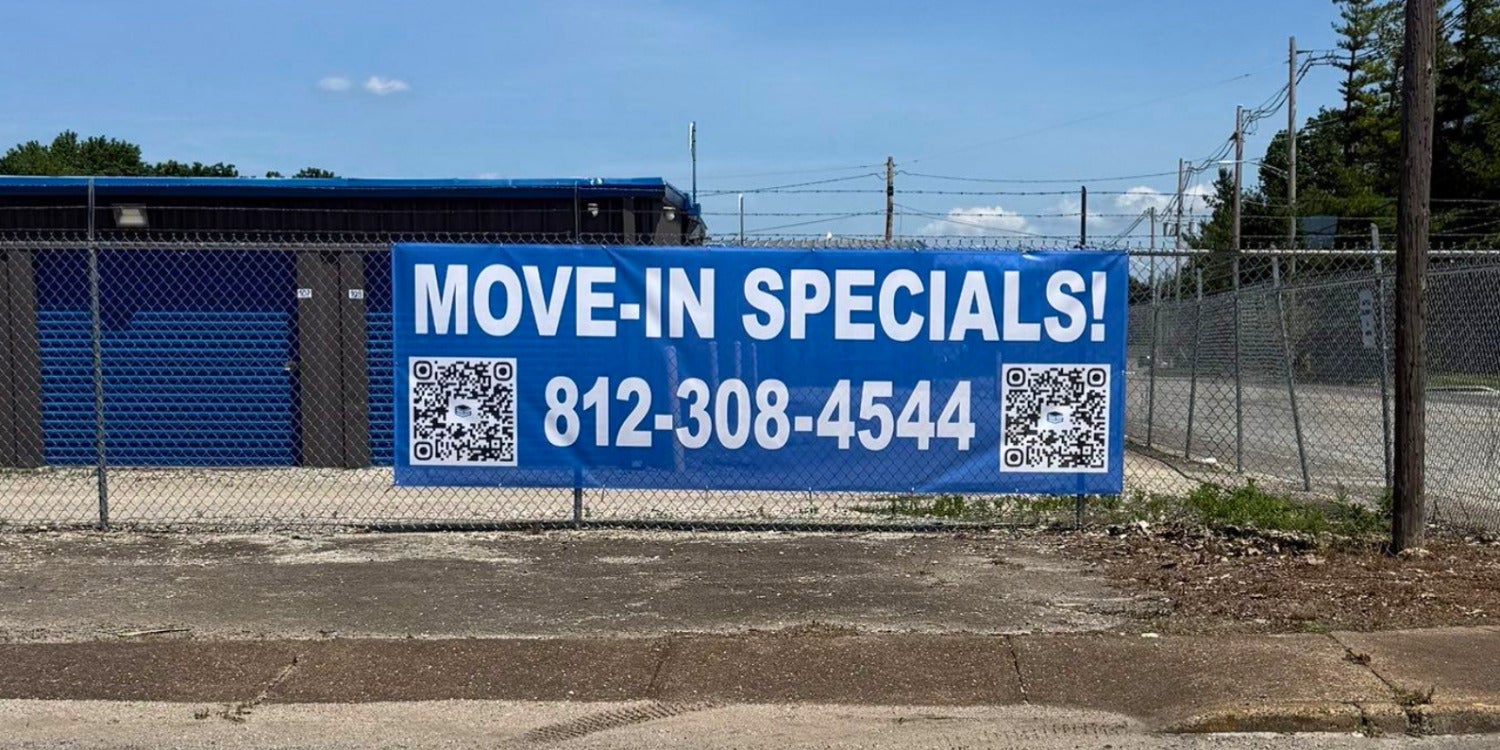 Fence Banner Signs