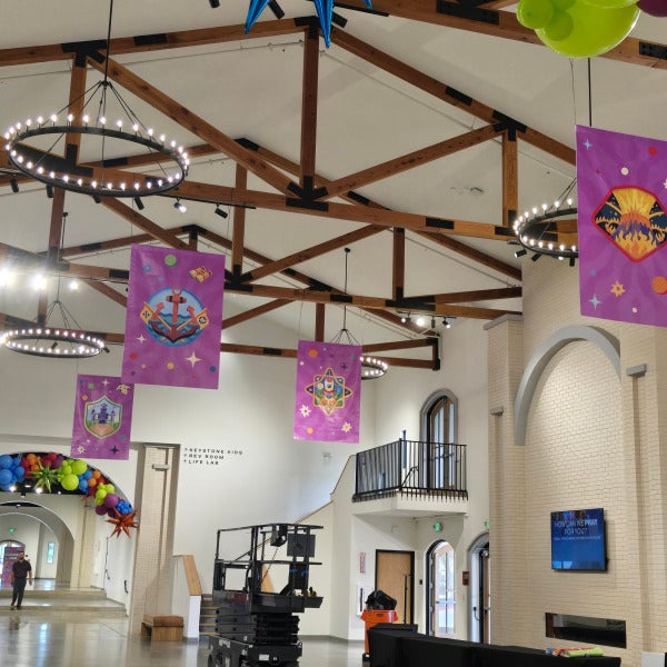 Keystone Church Event Signage Project done by Signarama North Fort Worth/Keller