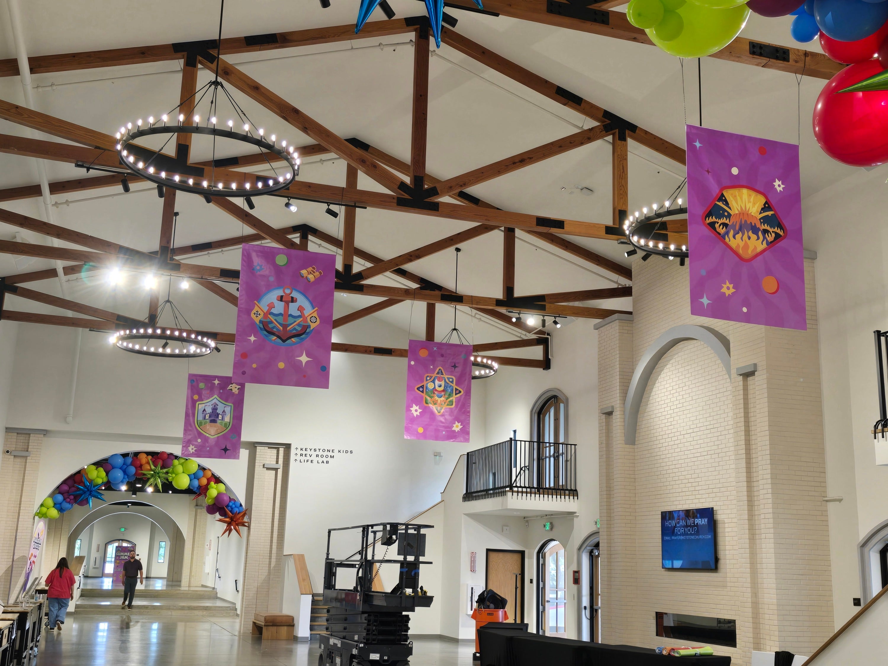 Keystone Church Event Signage Project done by Signarama North Fort Worth/Keller
