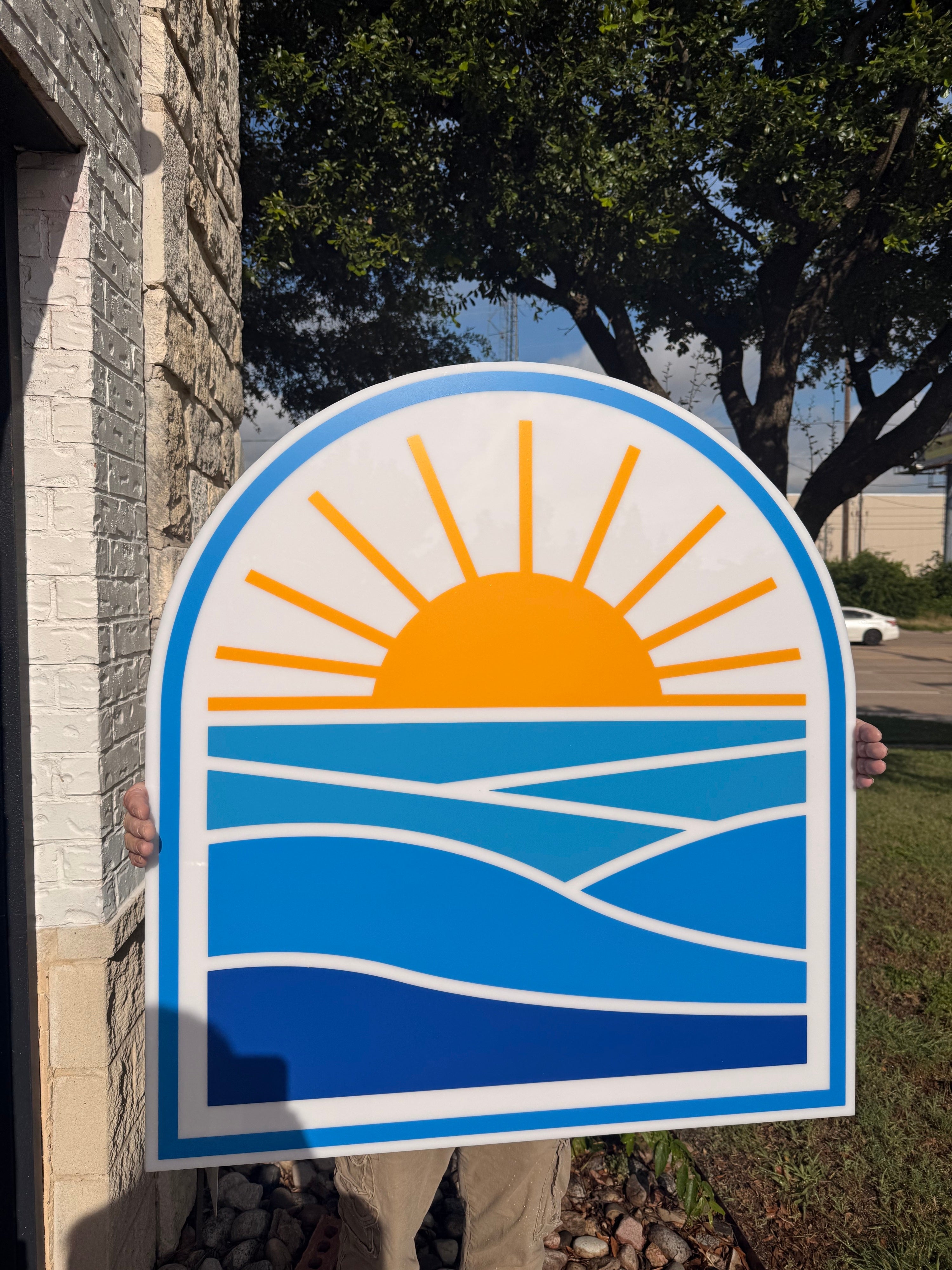 Summerbrook Dental & Implants Acrylic Building Sign Project Done by Signarama North Fort Worth/Keller