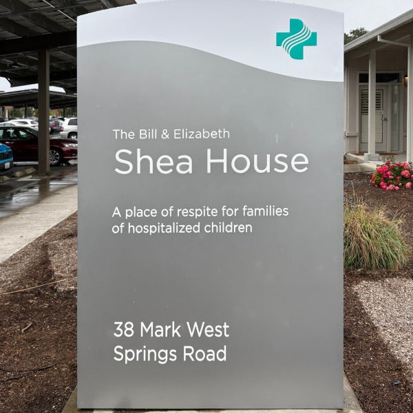 Custom Illuminated Monument Sign for Sutter's Shea House: A Healthcare Signage Project Spotlight