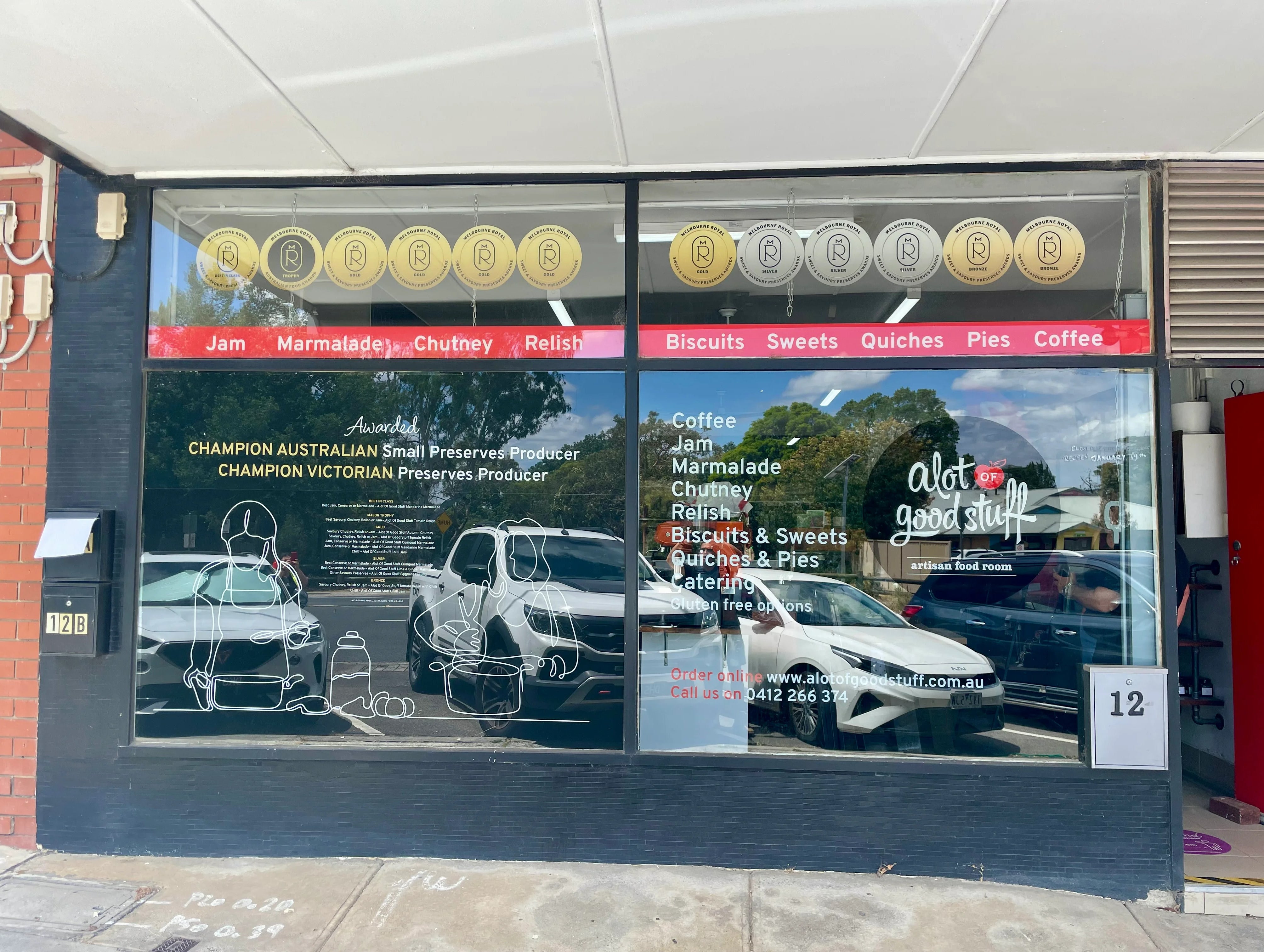 Shop Signage Upgrade - A Lot of Good Stuff - Bulleen VIC.
