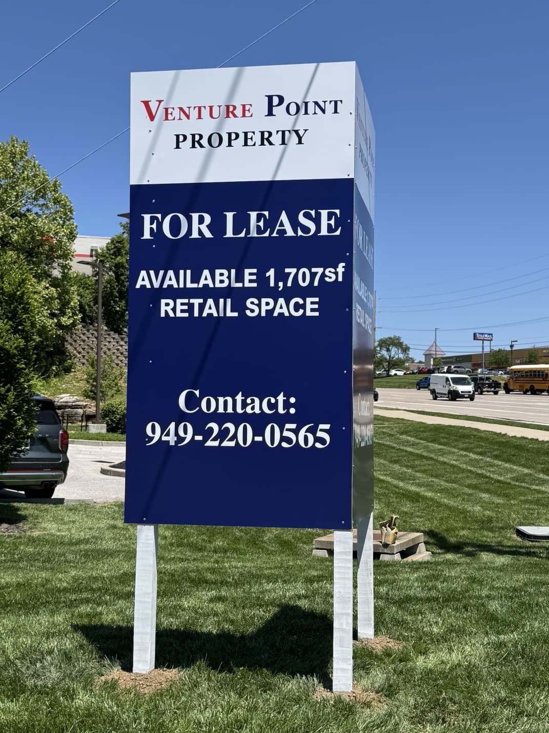 V mount Sign for Real Estate